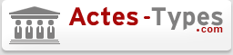 Actes-Types.com - Le portail de l'activité juridique Actes-Types.com - Le portail de l'activité juridique